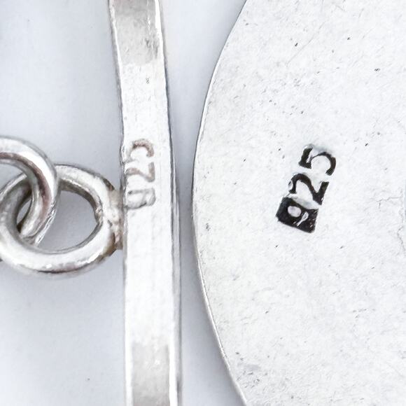 Vintage Artisan Sterling Silver 925 Labradorite Pearl Multi-Strand Bracelet 7" - Picture 3 of 8